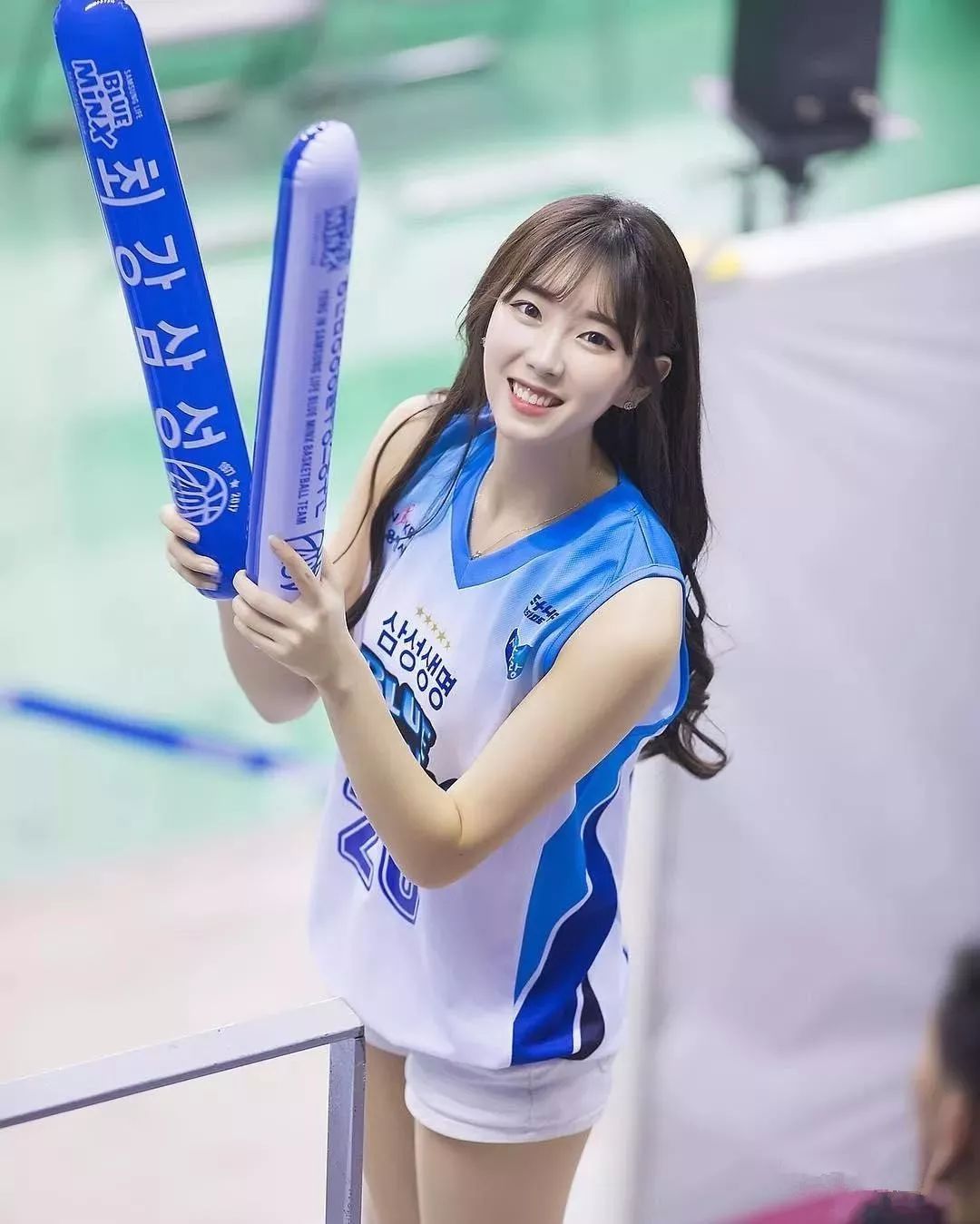 韓國籃球聯賽水平姑且不說，但是籃球妹子真心不錯！！ - 雪花新闻