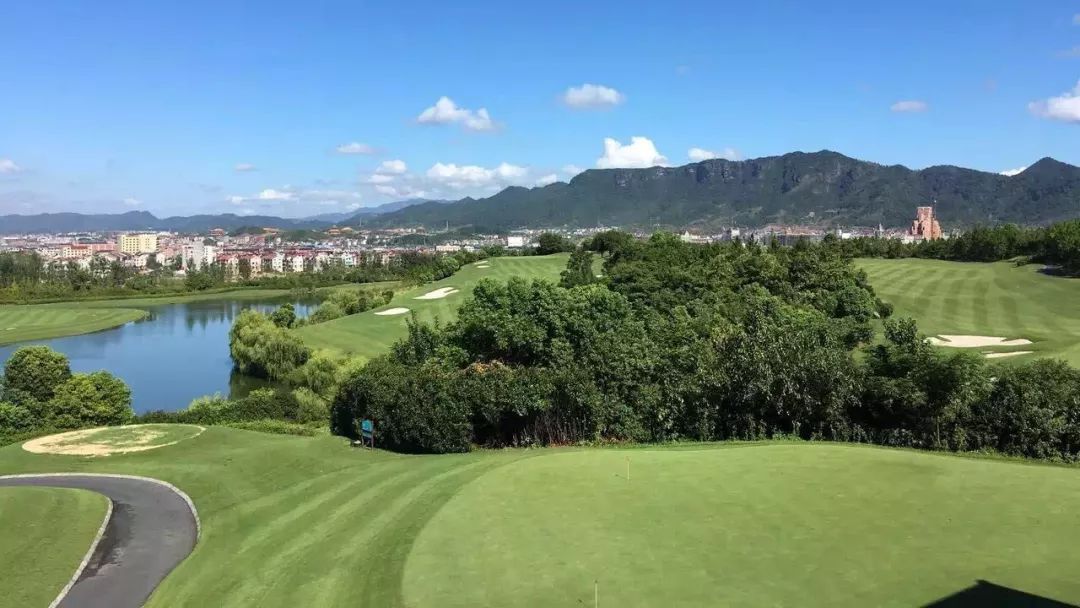 太平洋联盟浙江横店禹山高尔夫球场2018新年开杆赛