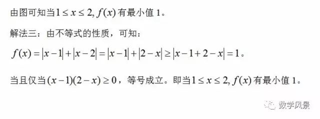 一类含绝对值函数图像的快速画法