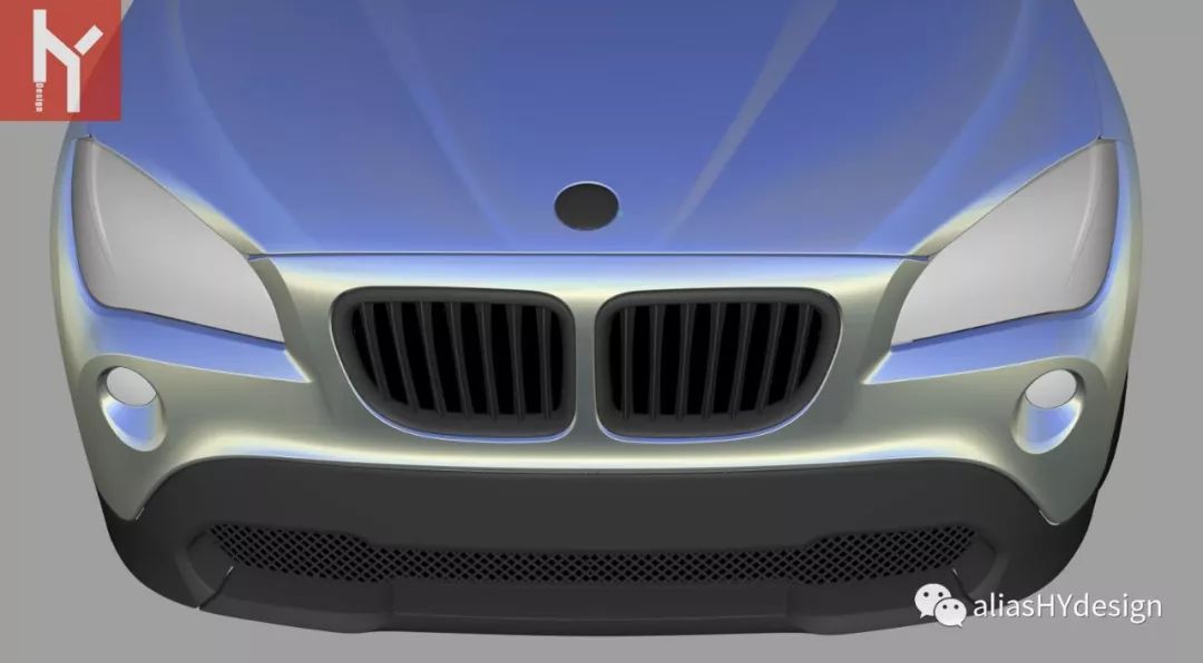 Alias BMW X1 数模分面 Alias HY Design 分享