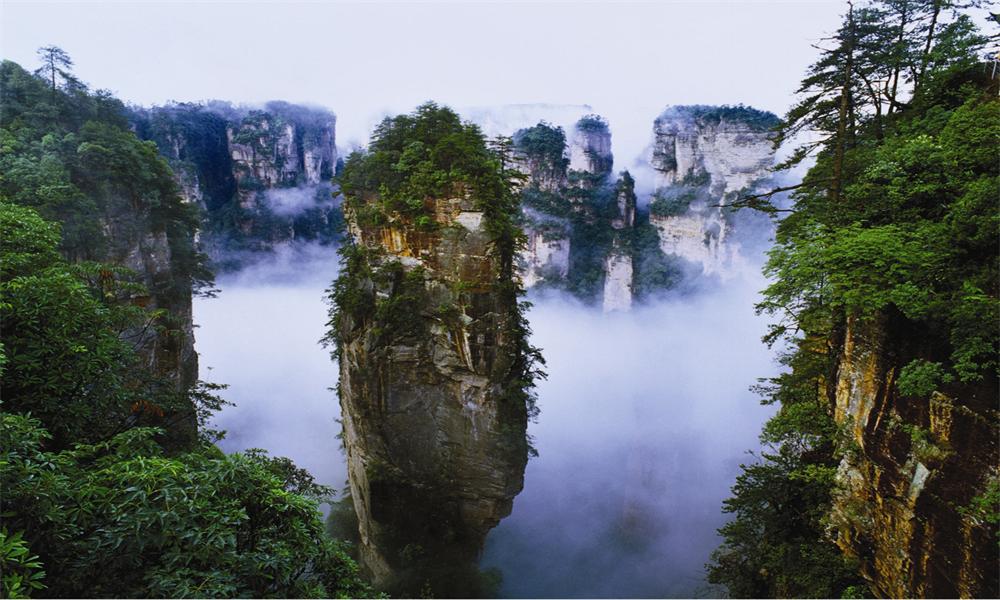 阿凡达拍摄地-哈利路亚悬浮山