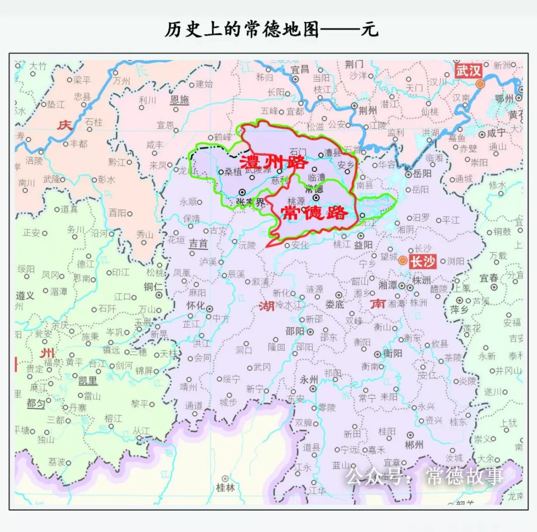 属于武陵,天门,南平三郡,但《中国历史地图集》并没有明确的地图边界