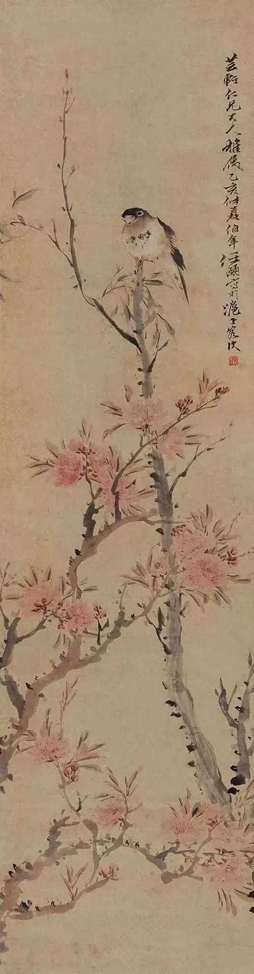 名画里的桃花:桃之夭夭,灼灼其华