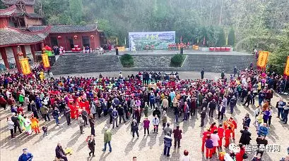 壮观!盐亭县高灯镇隆重举行先蚕节嫘祖民间祭祀活动