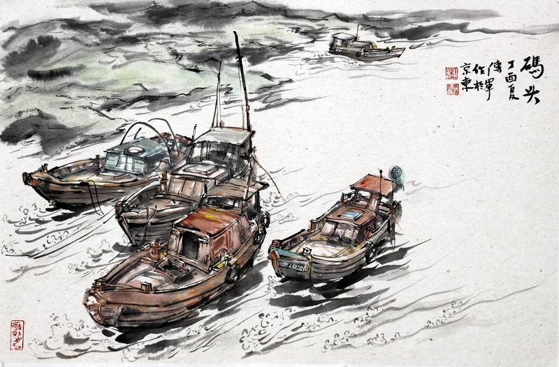 方传军—中国画节,青州艺博会,潍坊画廊周推荐艺术家