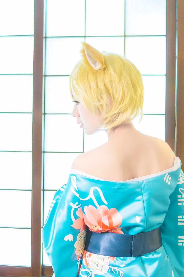 东方project 八云蓝cosplay 帅气式神