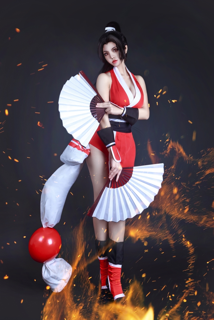 王者荣耀 cosplay 不知火舞性感撩人