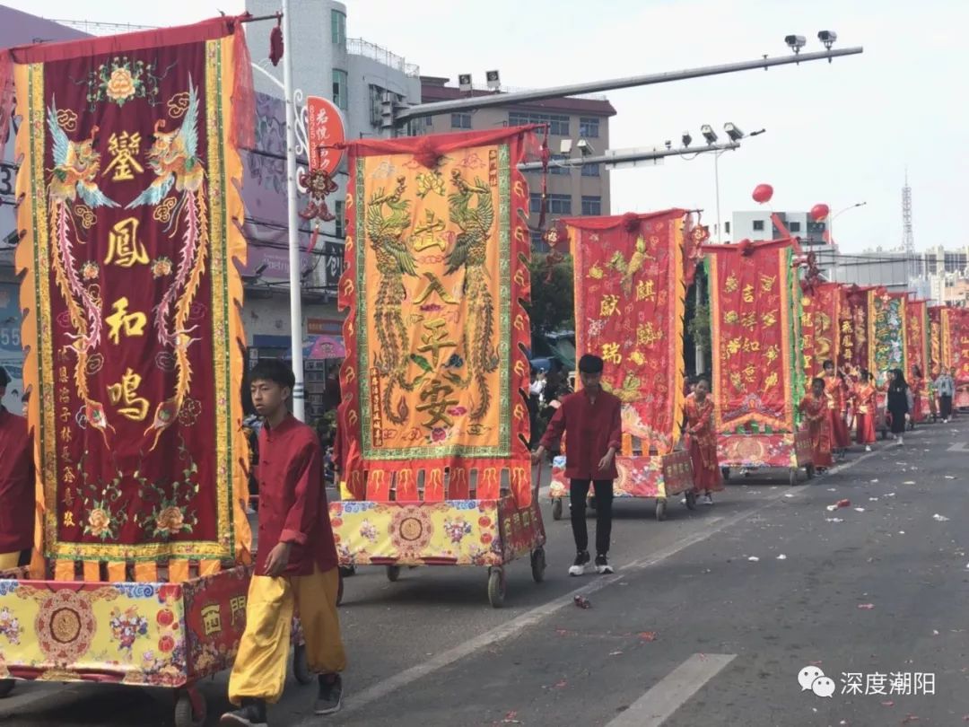 潮阳第八届双忠圣王出游,近万人参与,精彩美图大放送!