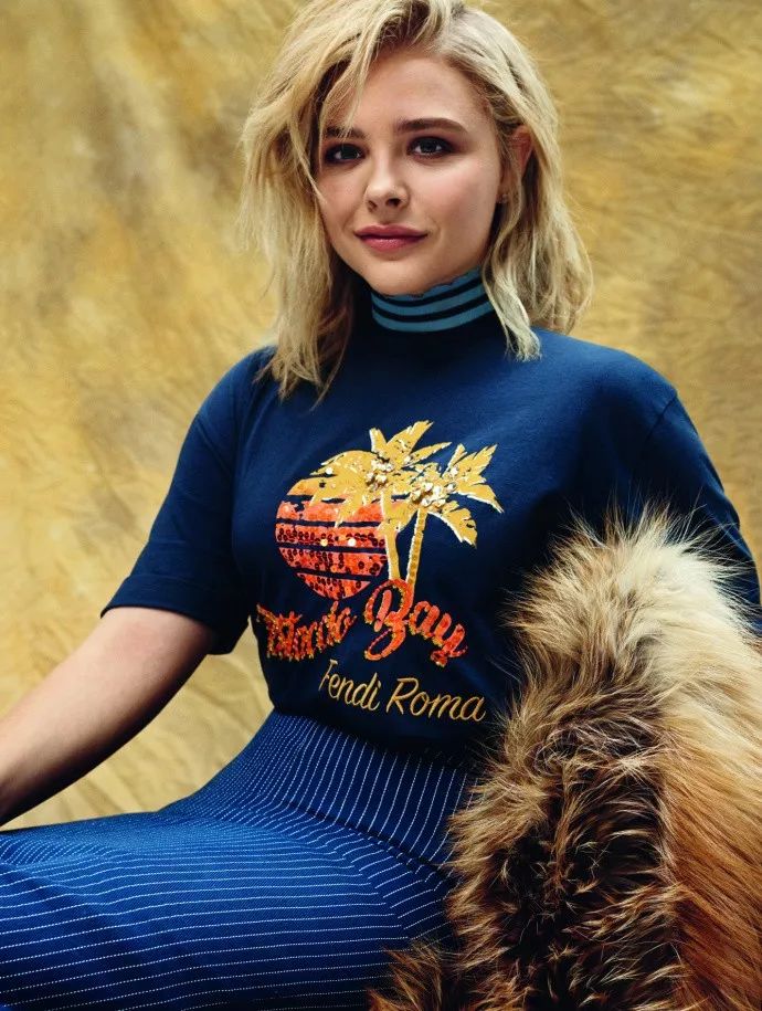 chloe moretz|瘦了!超杀女最新写真 褪去稚气但青春不