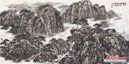 5张唐伯虎的《庐山观瀑图》,足够办两个书画展.