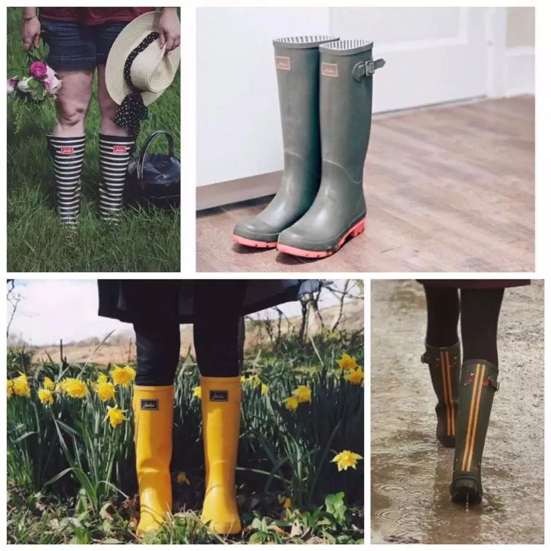 2两次受到皇室授勋的hunter boots是英国雨鞋中的老牌,连超模k
