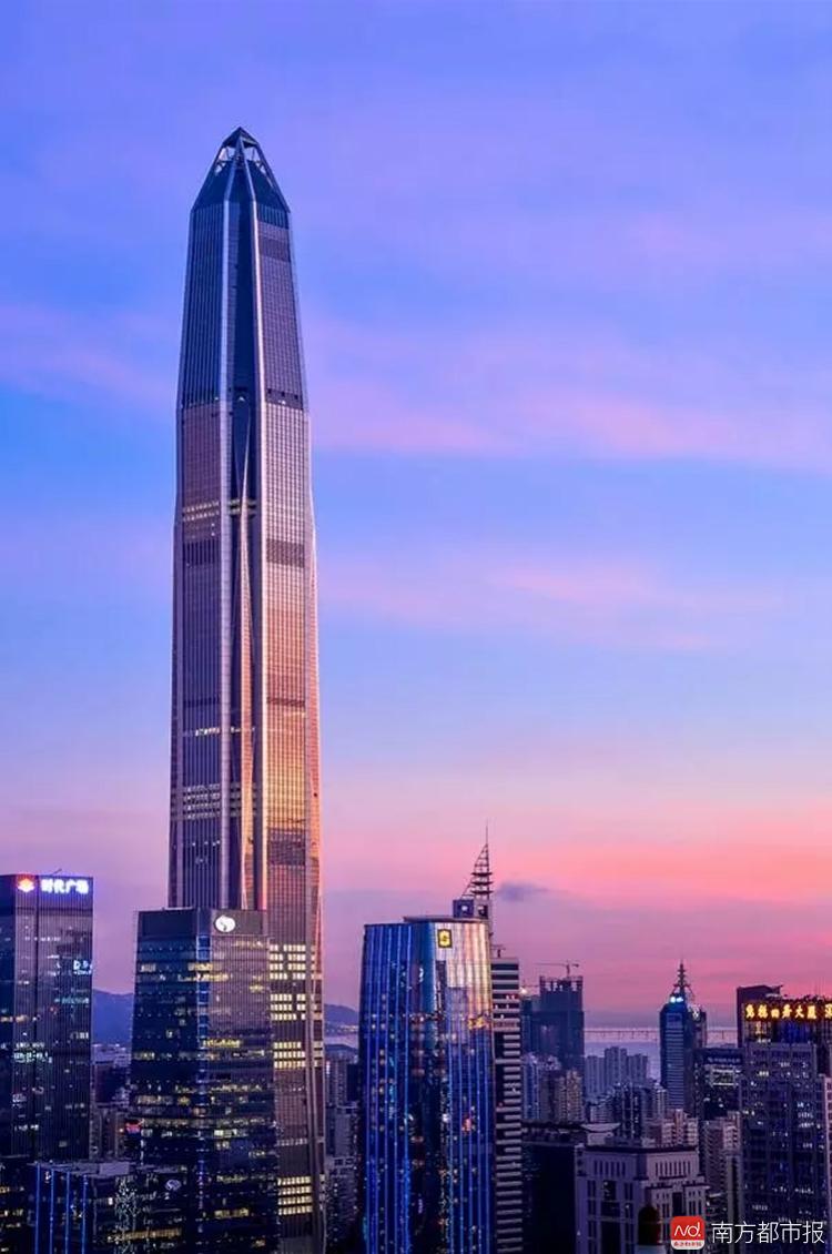 也意味着,深圳超高建筑开启了600米时代. 责任编辑
