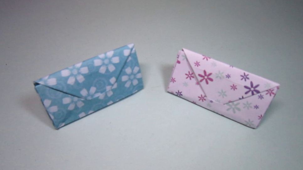 一张纸就能折出漂亮的手拿包,简单的包包折纸,diy手工