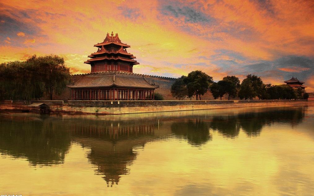 中国古建筑特点与原画素材