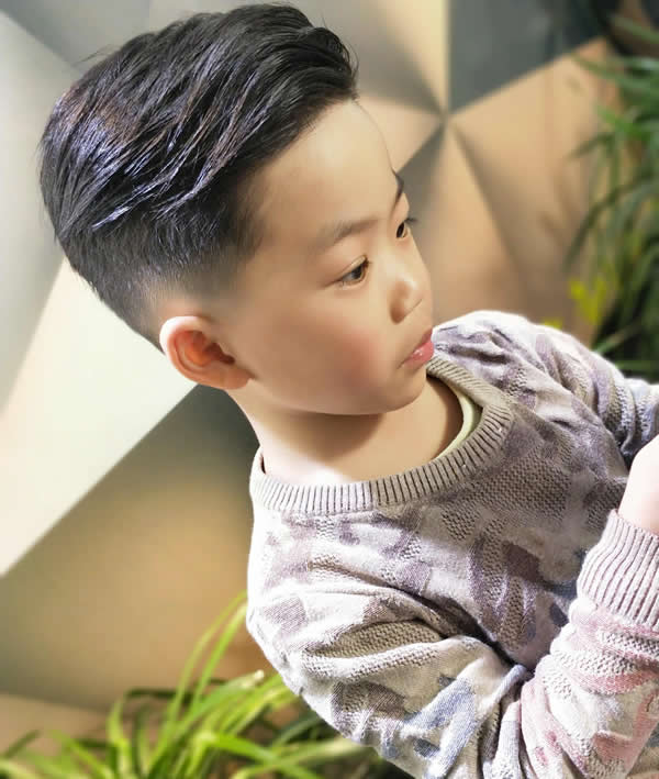 潮流范儿童发型盘点 小男孩这样剪太帅了