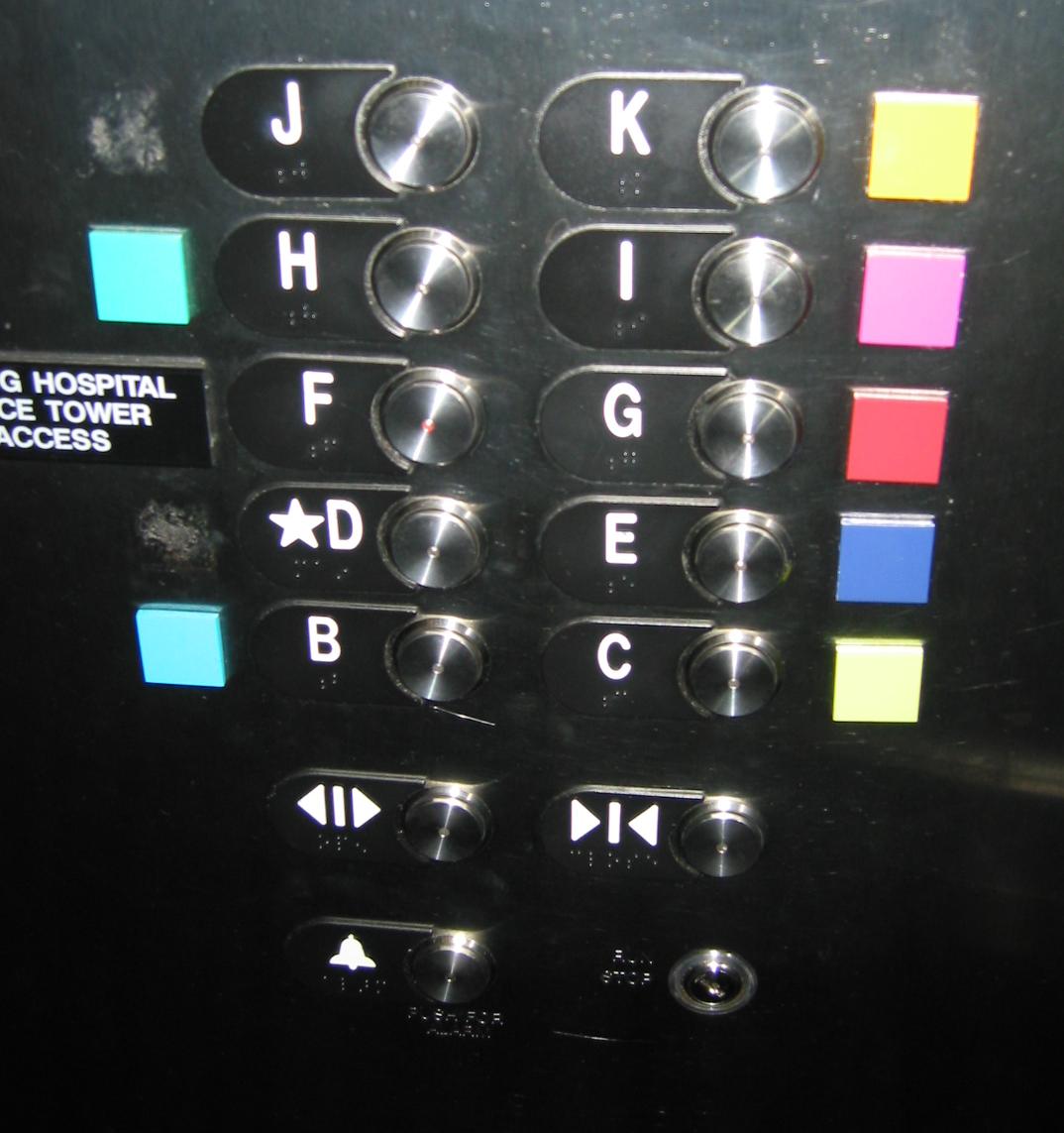 奇葩电梯按钮设计脑回路让人跪服