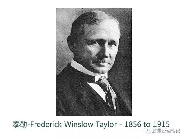 3. 泰勒- frederick winslow taylor