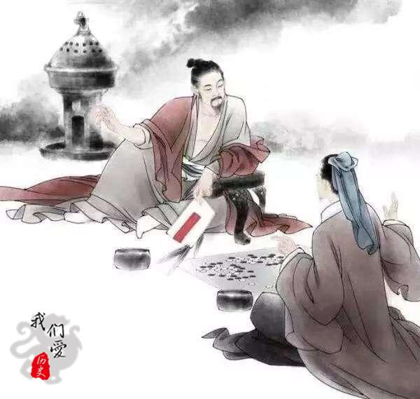 谢玄的棋艺平时要高于谢安,然而大军临境,生死