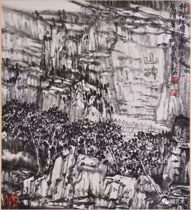 安阳师院美术学院红旗渠精神师生作品展于太行山美术馆开幕