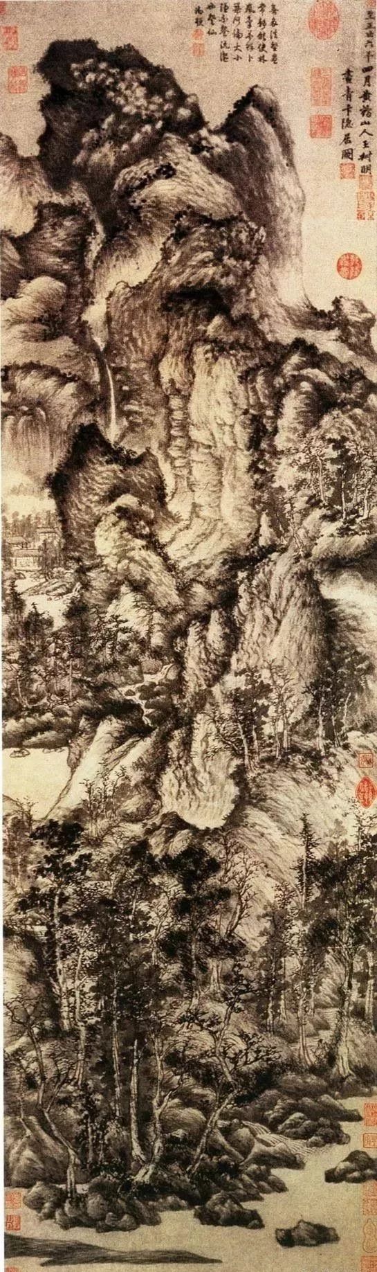 中国绘画史上的重量级山水画