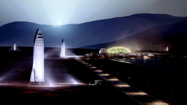 马斯克完整火星殖民计划曝光 更新超重型火箭 BFR 设计