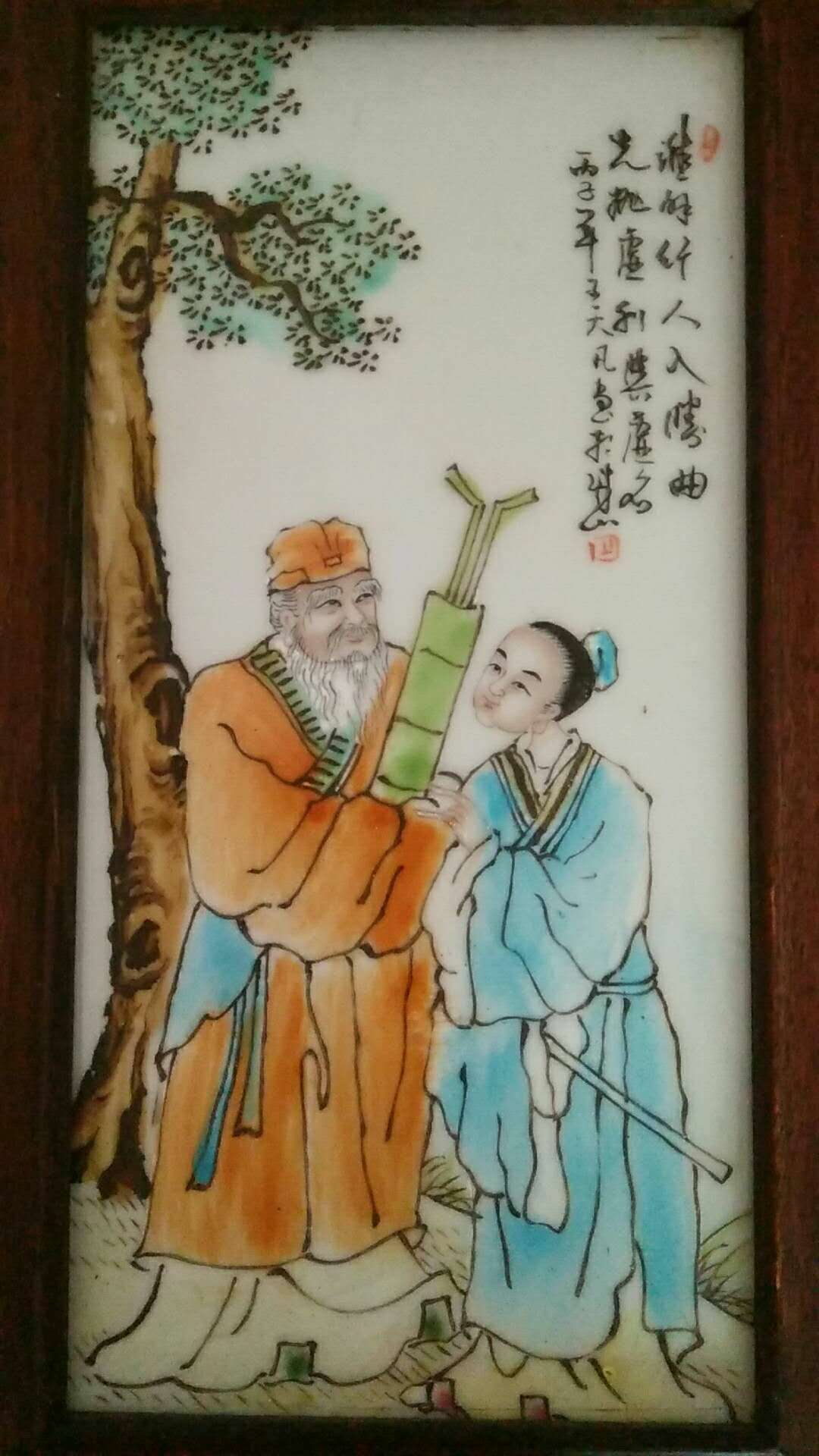 瓷板画中的传奇---王大凡精品赏析