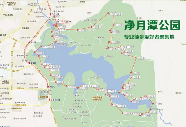 美中不足:作为长春首屈一指的"市宝"级风景区,净月潭景区为方便徒步