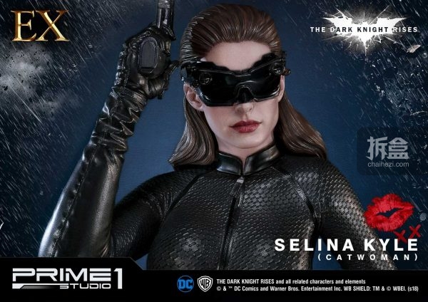 prime 1 studio dc电影《蝙蝠侠:黑暗骑士崛起》猫女catwoman 1:3雕像