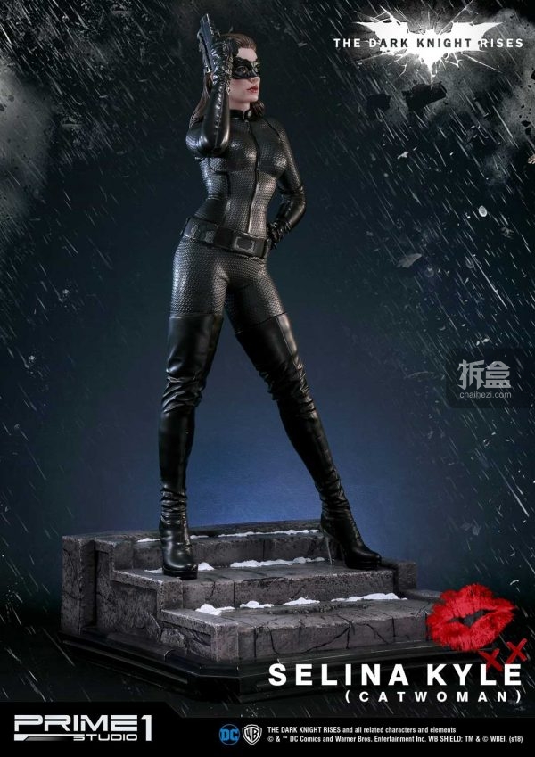 prime 1 studio dc电影《蝙蝠侠:黑暗骑士崛起》猫女catwoman 1:3雕像