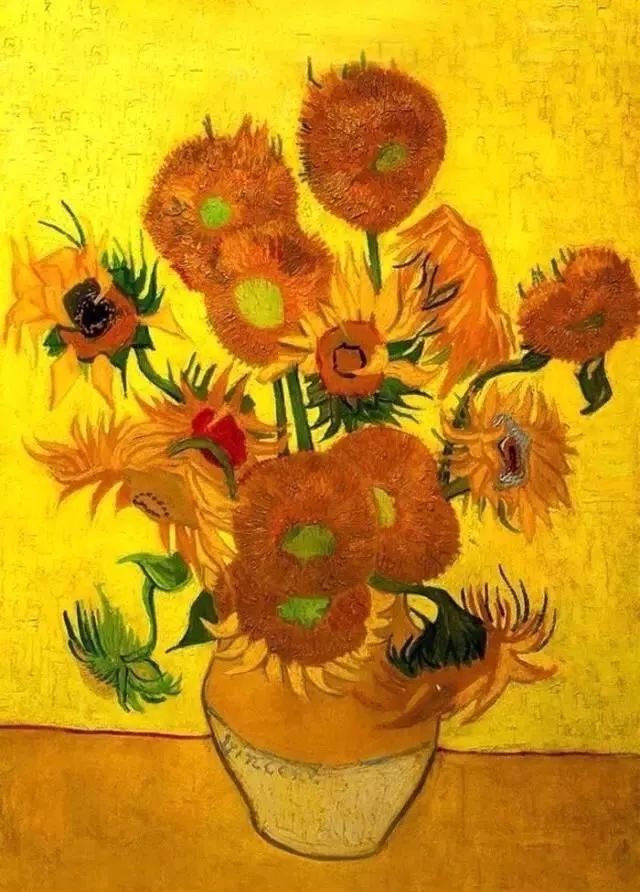 梵高画的《15朵向日葵》