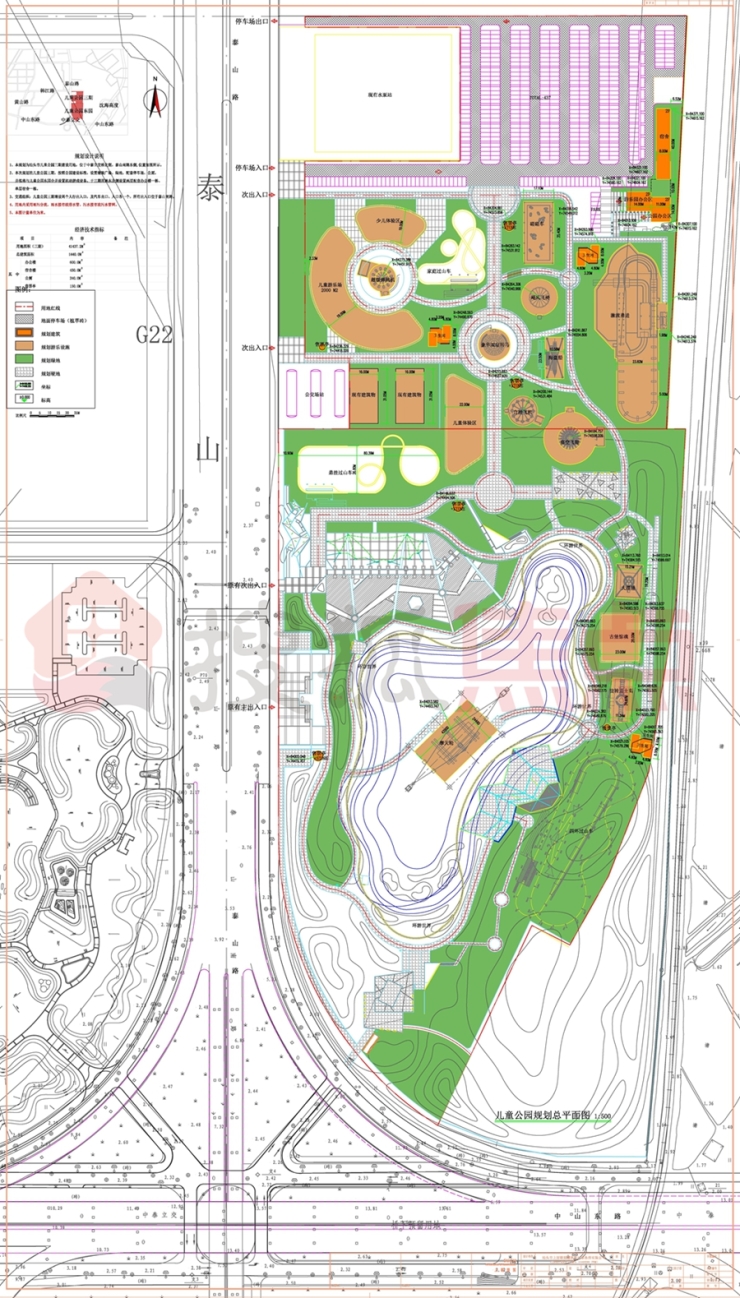 汕头市儿童公园游乐设施及配套项目建设工程规划 附规划图 
