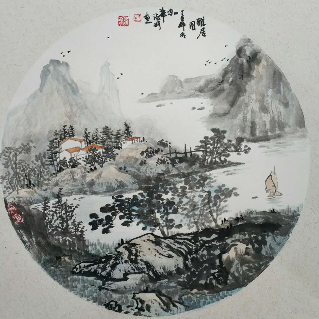 艺术先锋 品王淑娟山水画 感受高山流水,鸟语花香的恬静世界