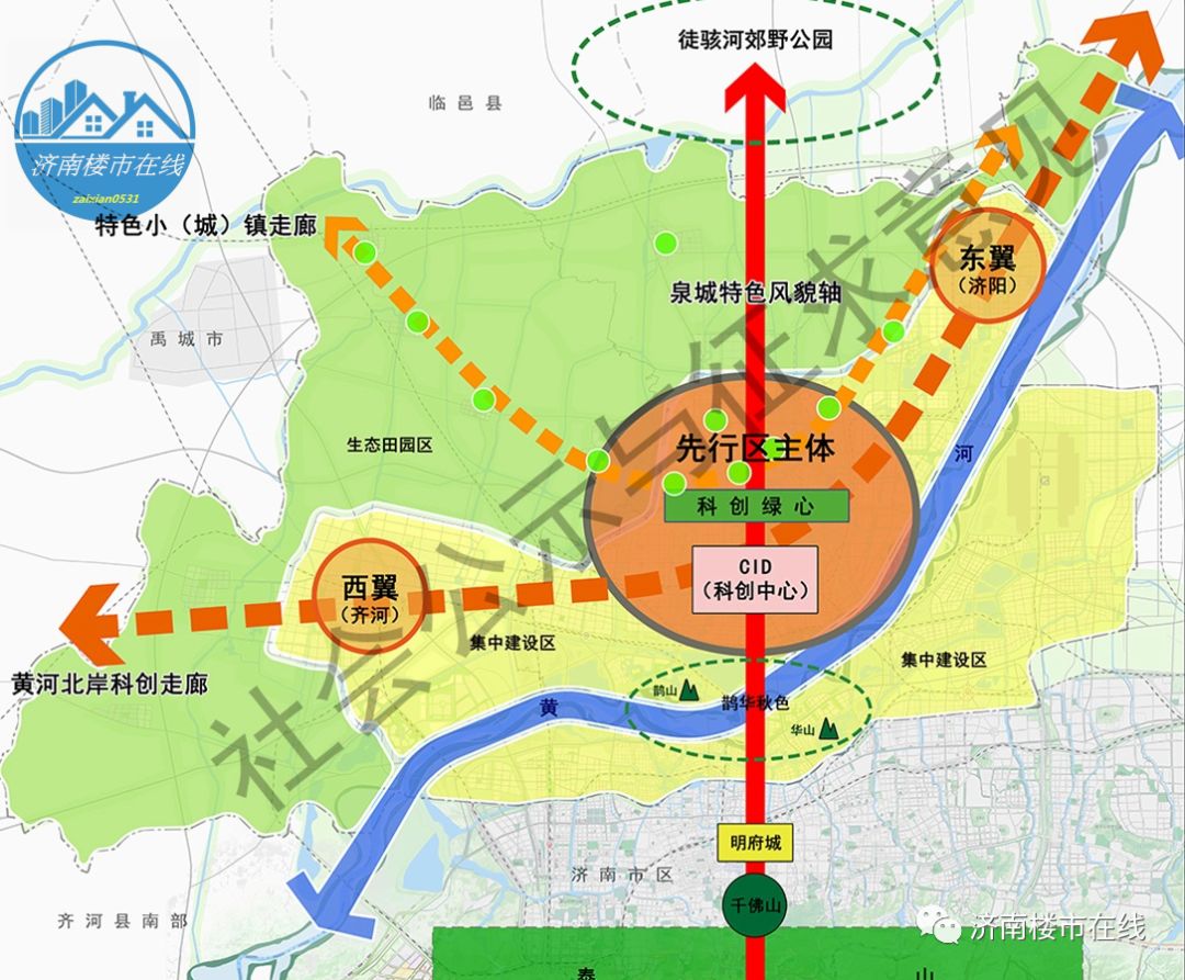 济南黄河北未来增设新北站!5条轨道交通!主城多条干道跨过黄河!