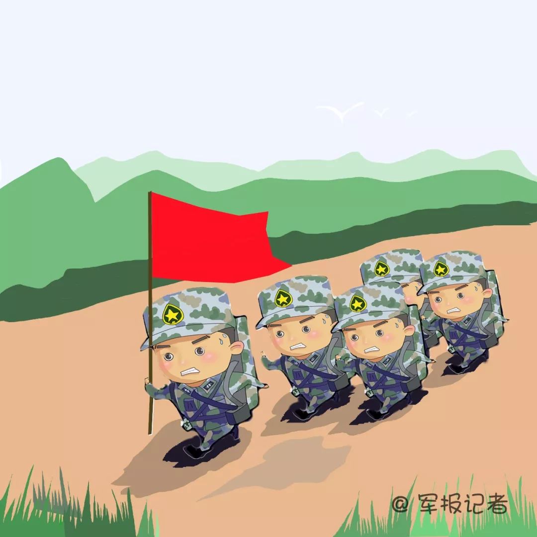 课间操|围观!兵哥哥们开始野外驻训啦