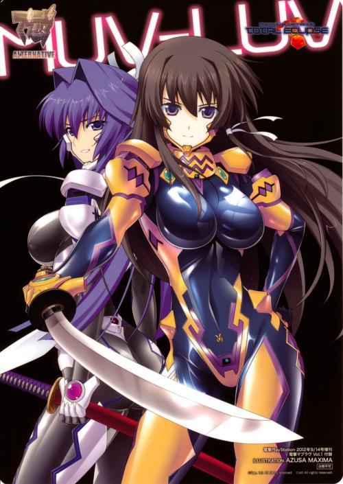 18禁机甲游戏《muv-luv》ssr修身女孩火线加入战场!