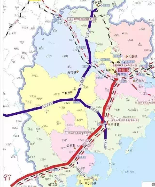 漳汕高铁客运专线,沿海铁路货运专线列入铁路网规划,加快推进福厦