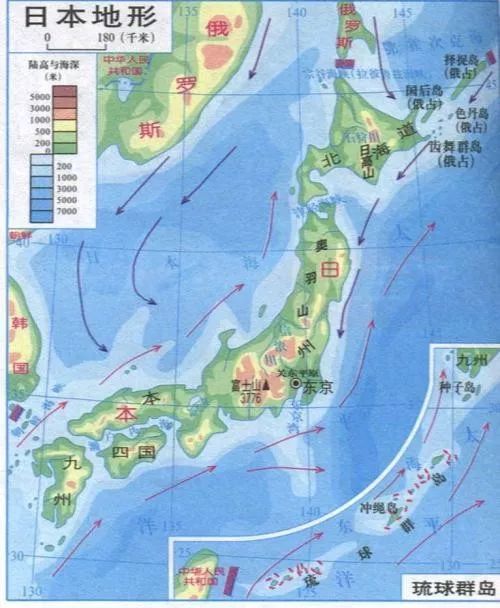 地理 常考的8个重点国家的区域定位 地形河流等知识汇总