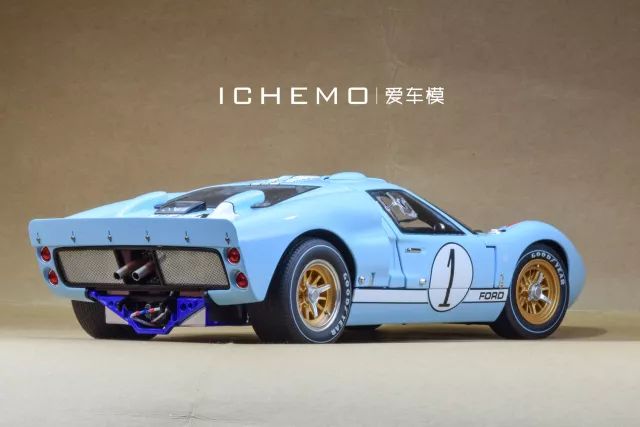 开箱报告伟大的福特伟大的gt40112acme1966福特gt40勒芒赛车模型