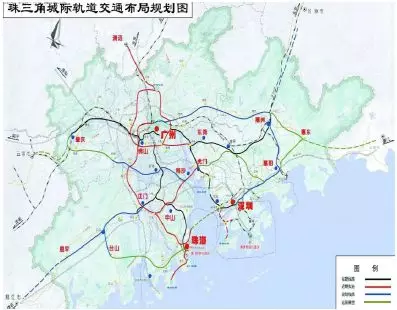 ▌共规划15条城际轨道交通路线,总里程达1430公里