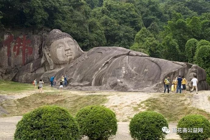 福建原始森林发现巨佛