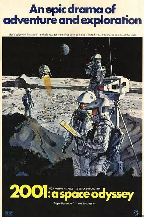 《2001太空漫游》2001: a space odyssey海报