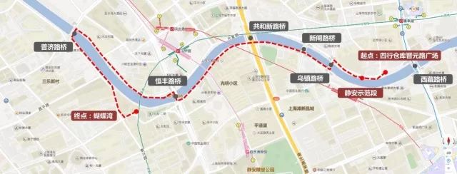 集合地点:河南路桥(桥下西侧) 亮点: 百年桥梁(外白渡桥,四川中路桥