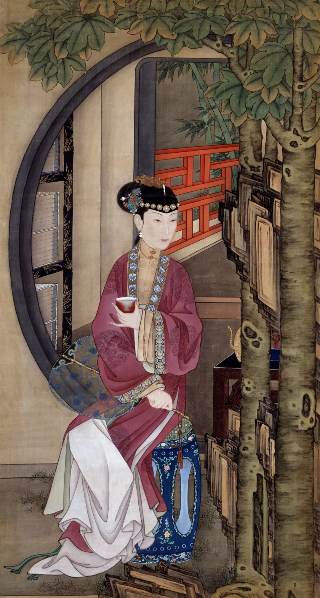 清朝宫廷的美女,原来是这个模样