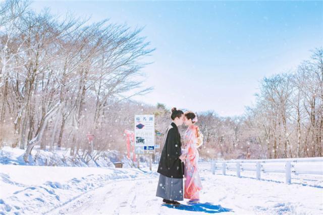 婚纱摄影雪景_雪景图片唯美