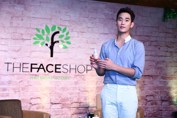 金秀贤代言菲诗小铺(the face shop)