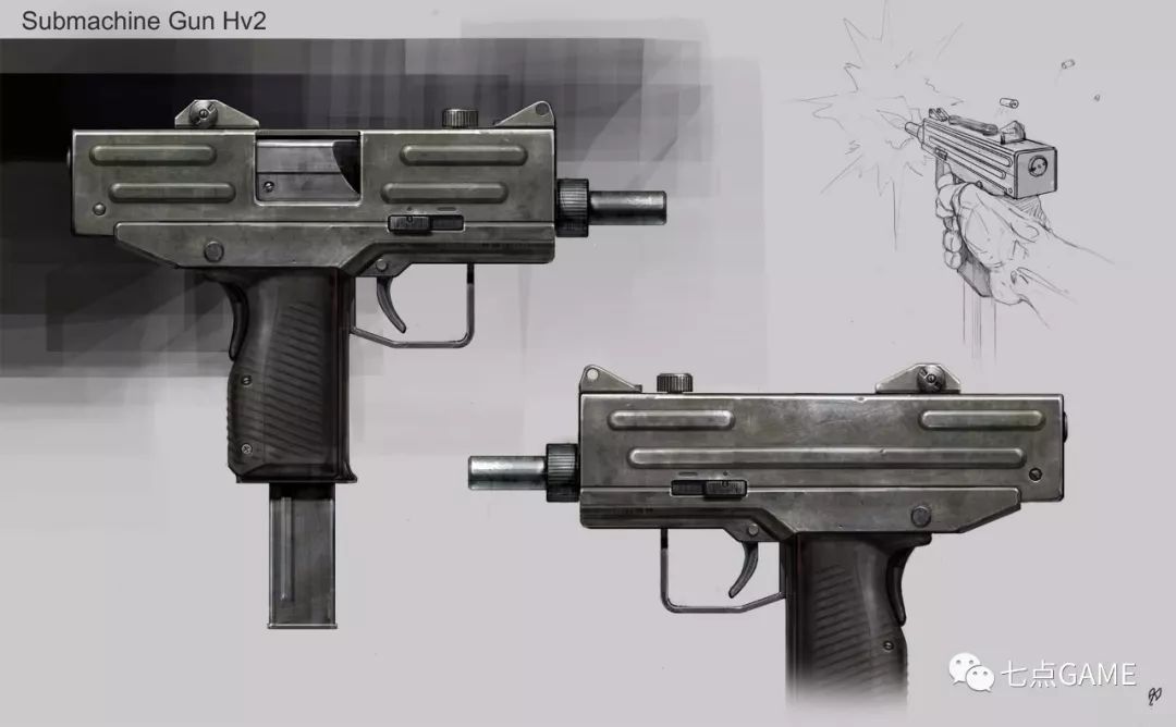 枪械设定拳头概念设计师timurmutsaev作品分享7game
