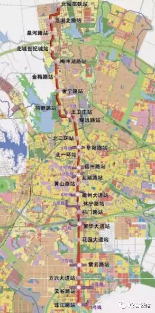 据了解,地铁8号线规划为 连接合肥北城和滨湖新区的南北方向的快线图片