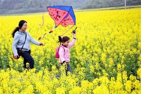 放风筝是民间传统游戏之一,清明节节日习俗.