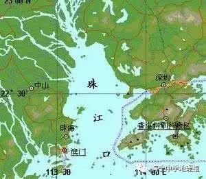 趣味地理075珠江凭什么可以有八个入海口