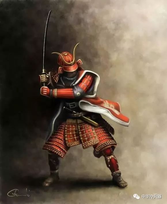 日本幕府时期的武士画像